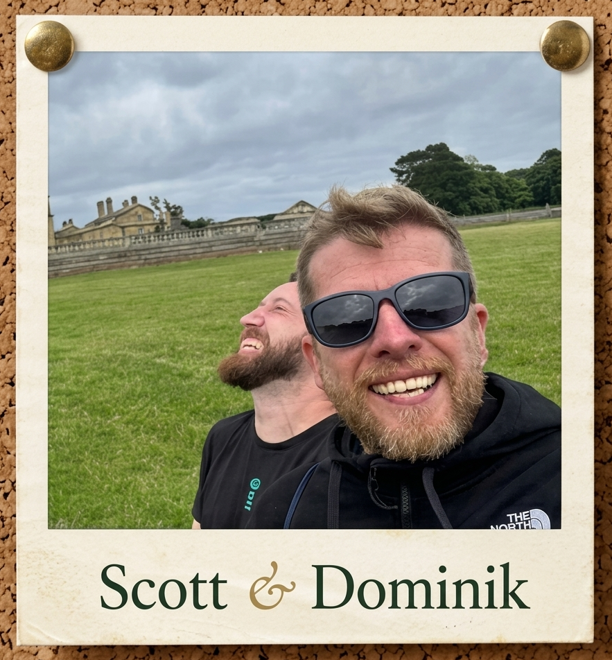 Scott and Dominik being silly